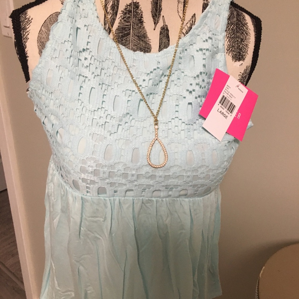 Nwt Amy Byer babydoll top
